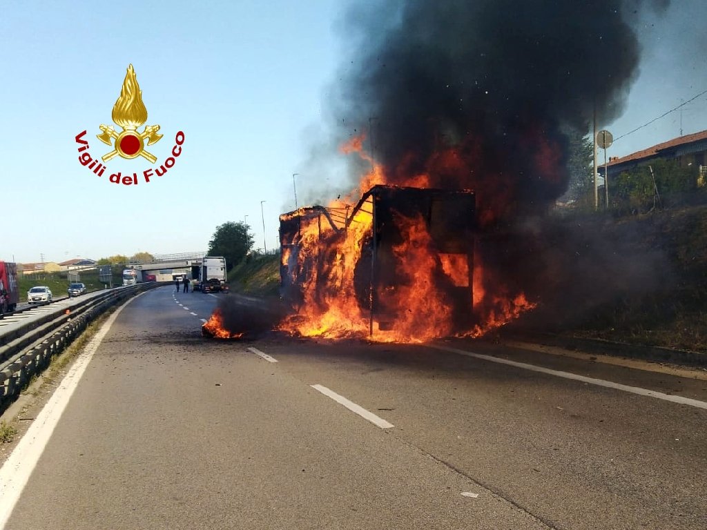 Incendio Transpolesana