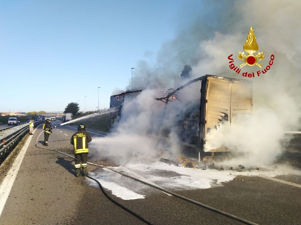 Incendio Transpolesana