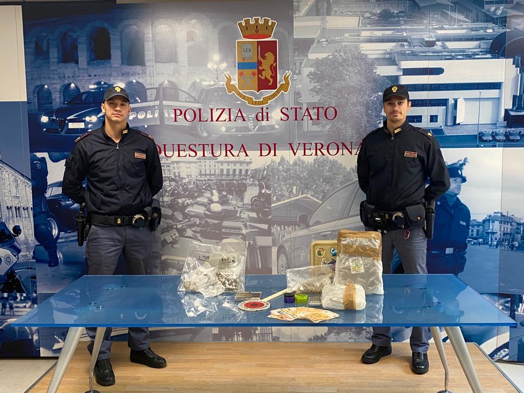 Polizia Droga pusher verona