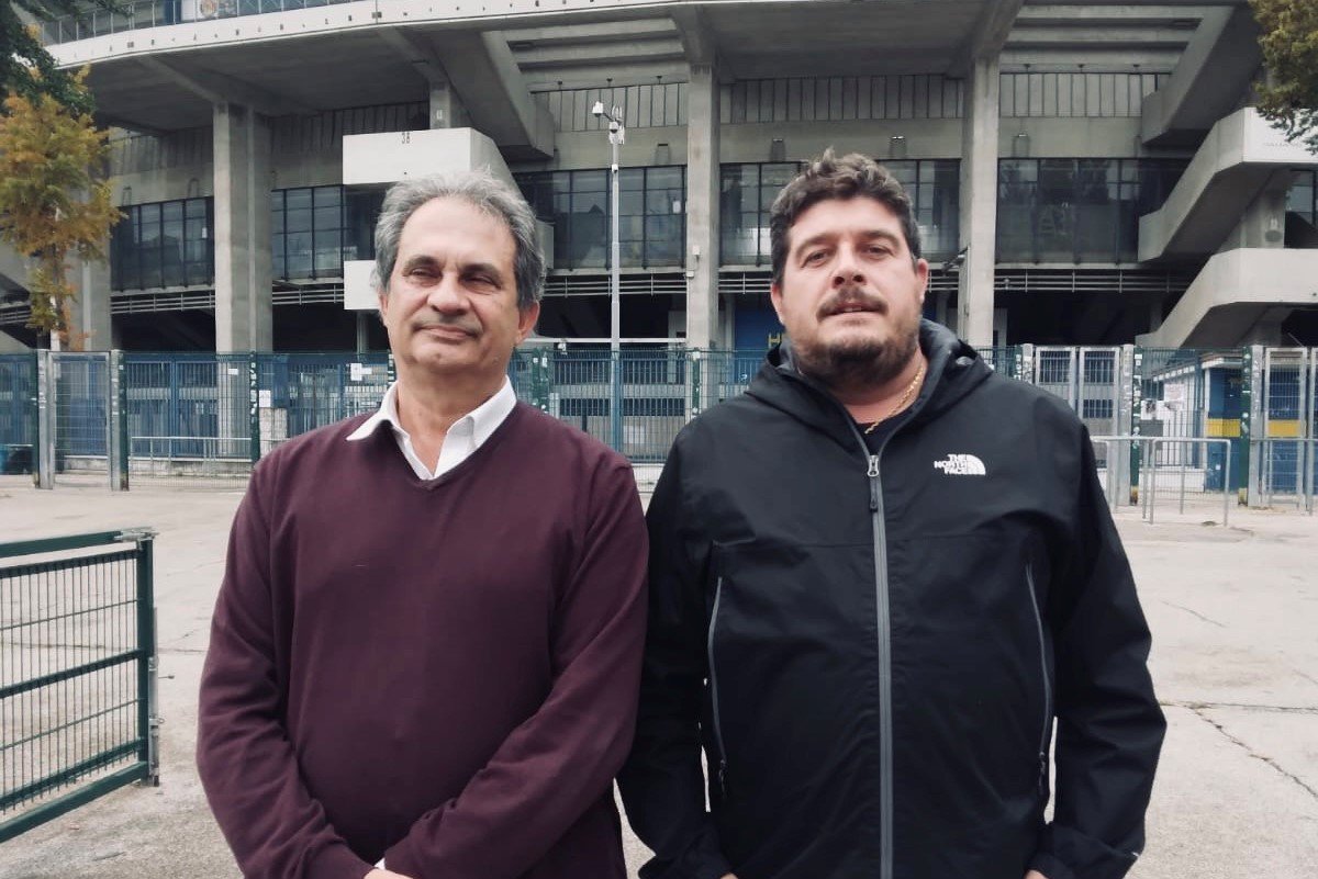 Roberto Fiore e Luca Castellini di Forza Nuova