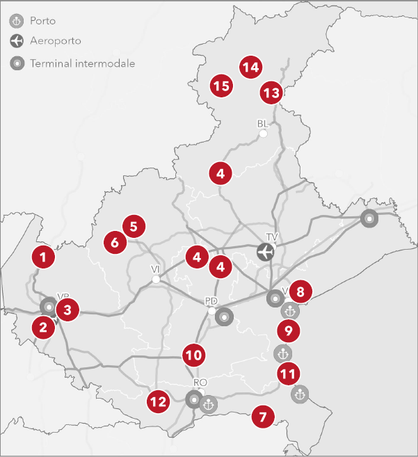 mappa priorità unioncamere