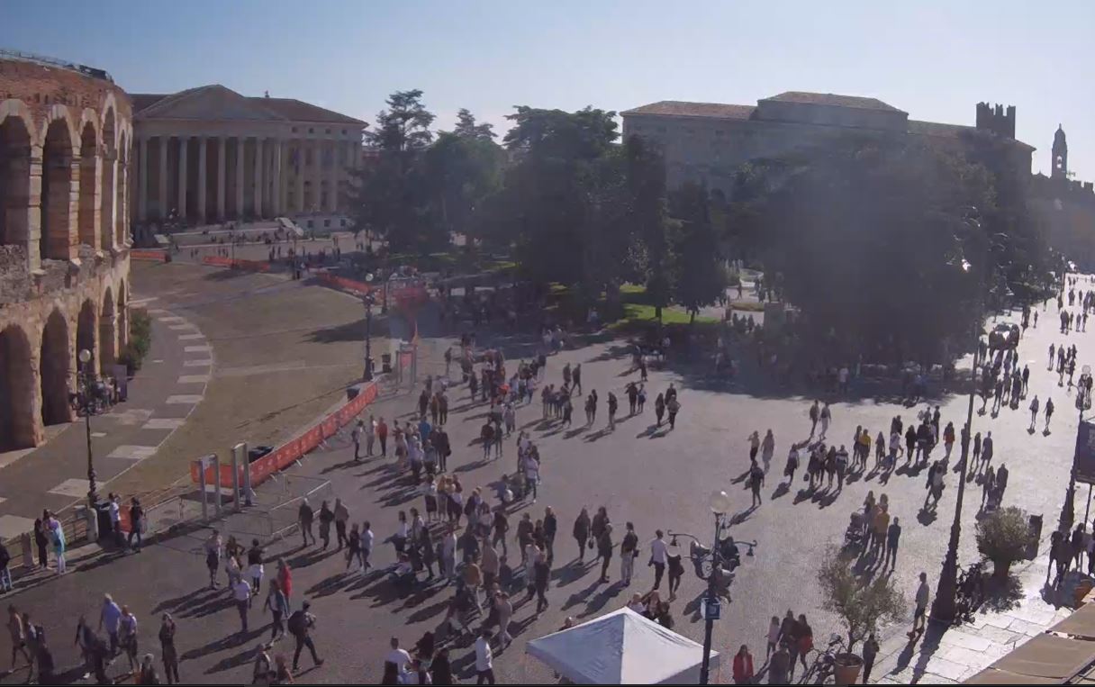 piazza bra domenica 2 ottobre