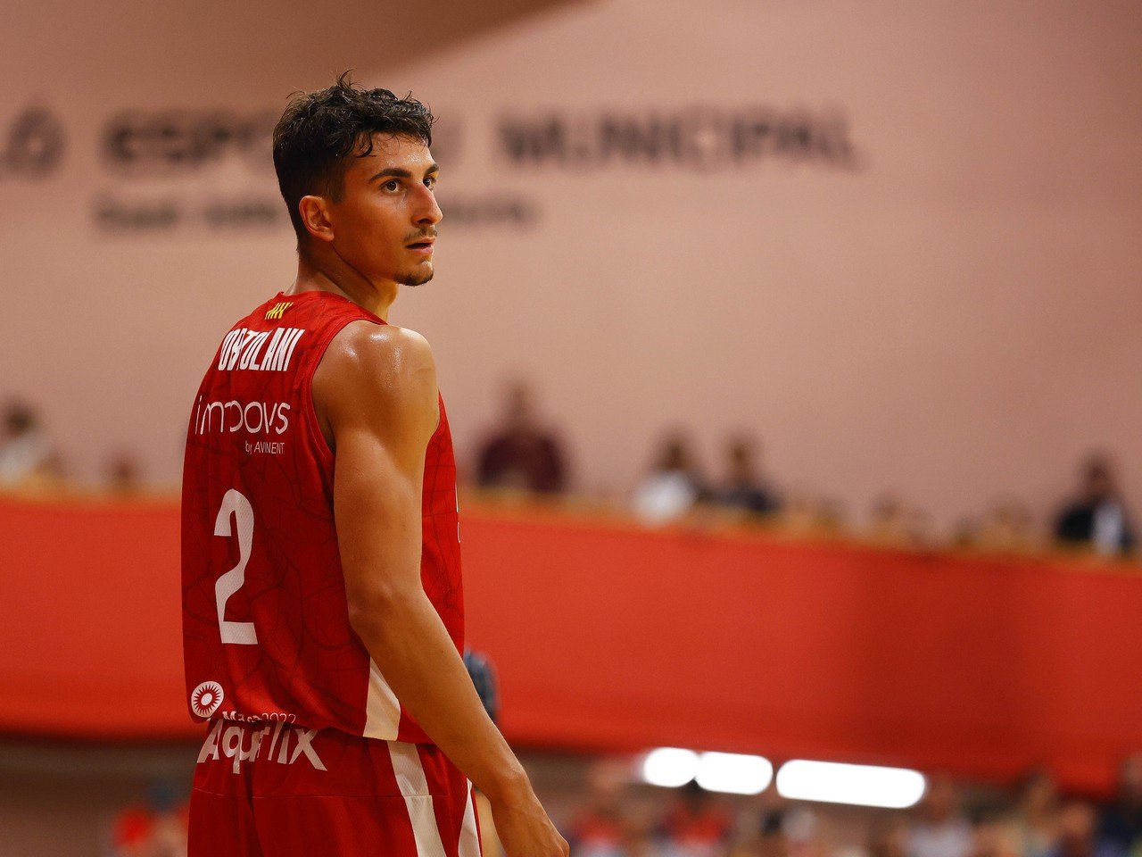 Giordano Bortolani (con la divisa del Baxi Manresa)