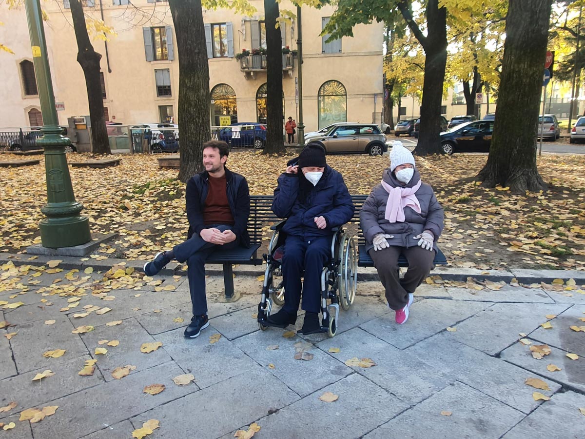 Panchina inclusiva - Verona San Zeno