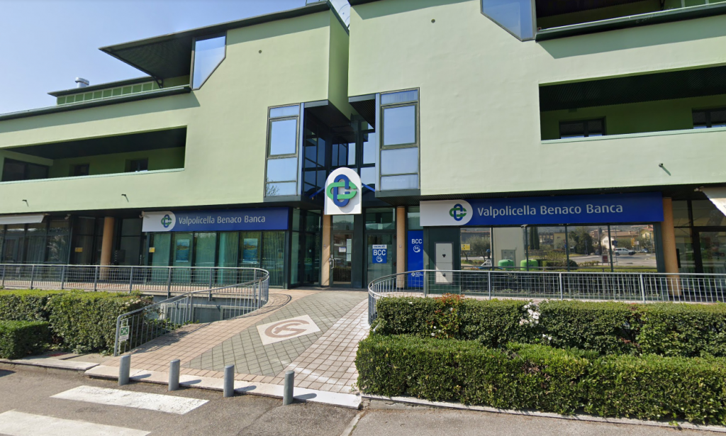 La sede della BCC Valpolicella Benaco Banca a Marano di Valpolicella.