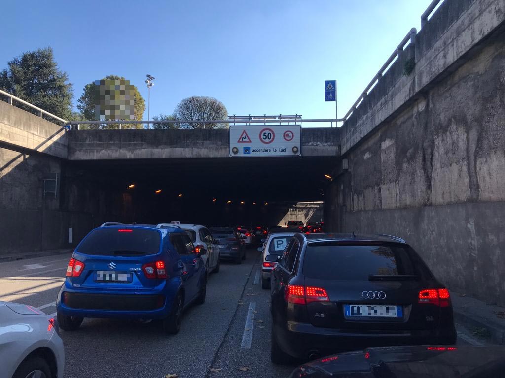 Traffico Verona coda