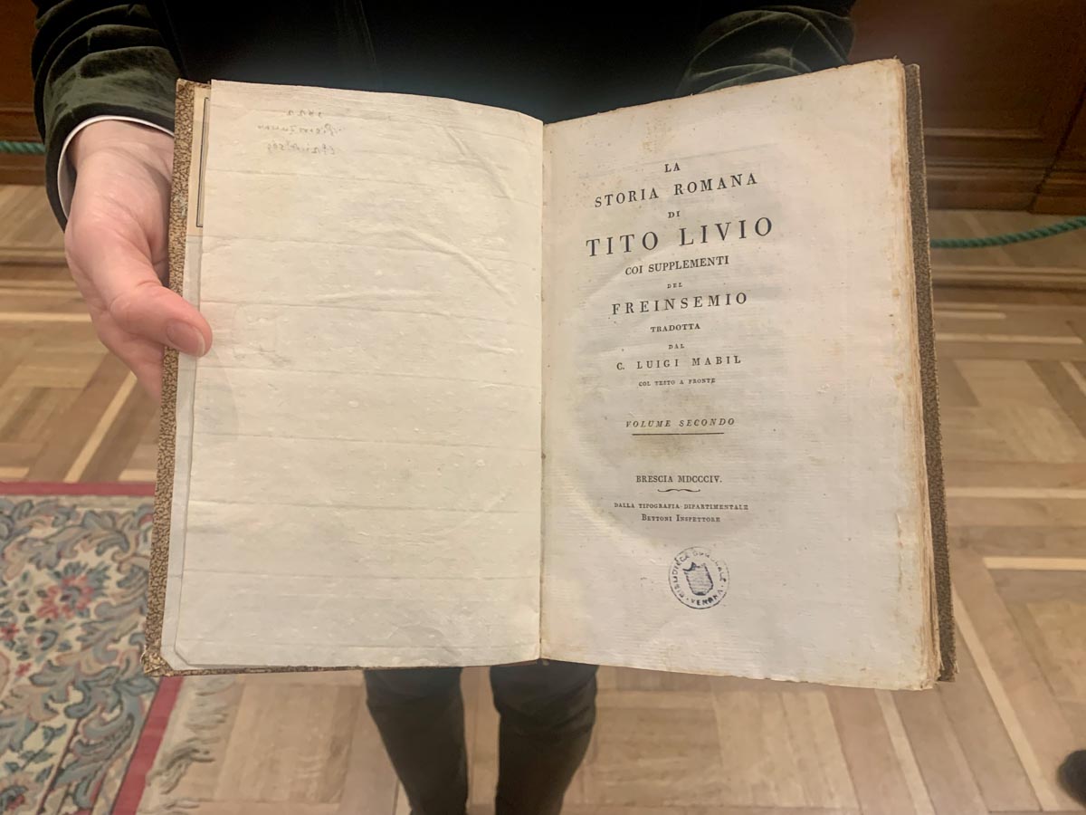 Verona - Volume Tito Livio 1804