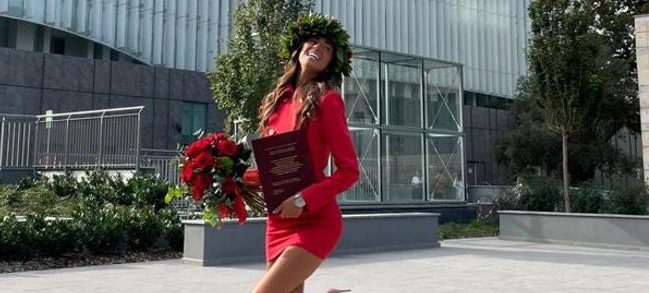 Foto dalla pagina Instagram di Carlotta Rossignoli