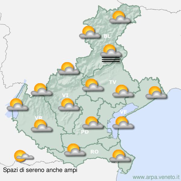 meteo veneto 30.11.2022