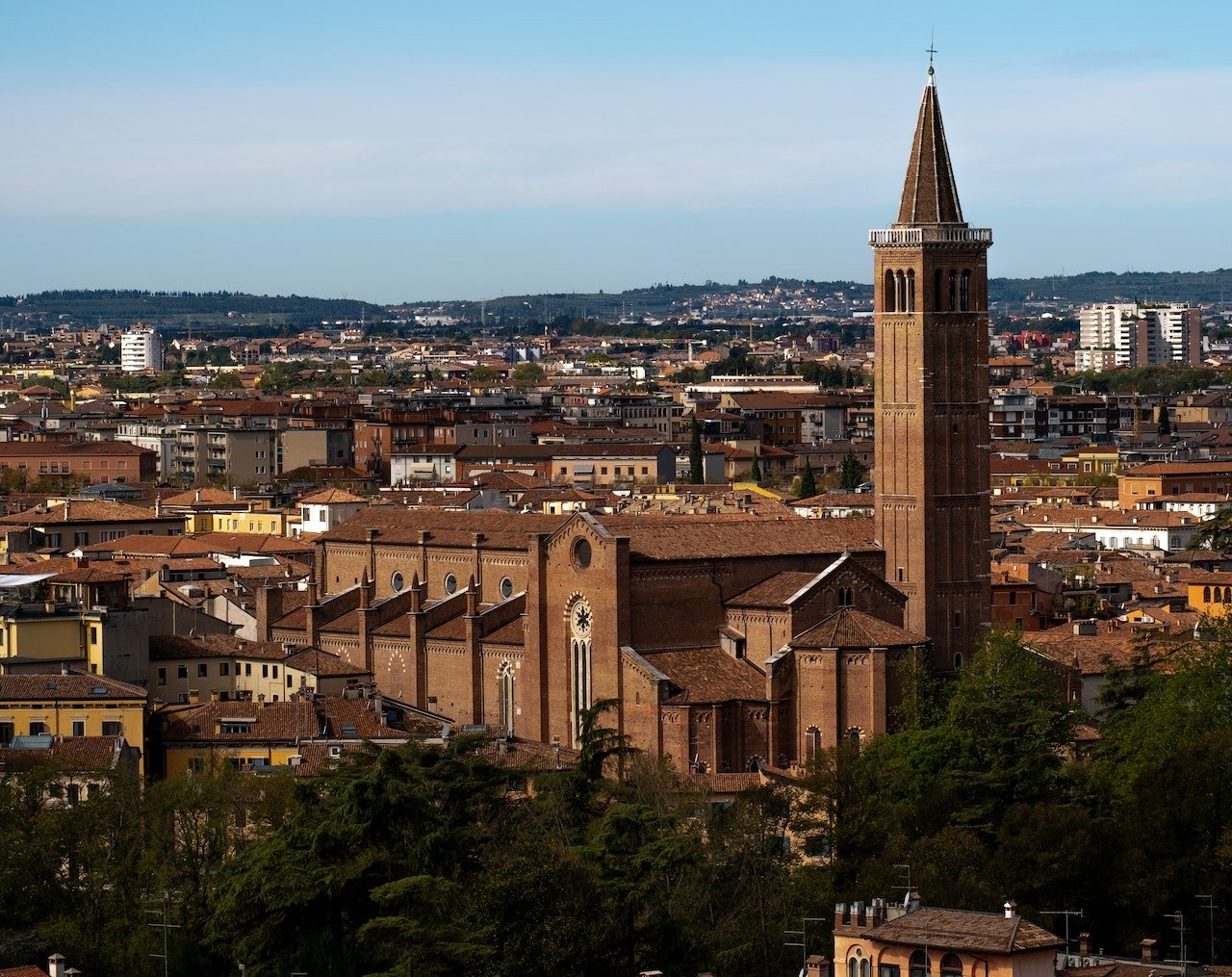 vista Verona panoramica Sant'Anastasia