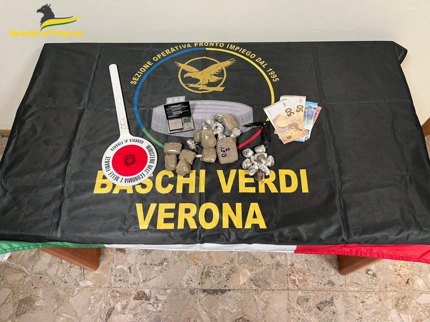 Guardia di Finanza Verona MDMA Ketamina Veronetta