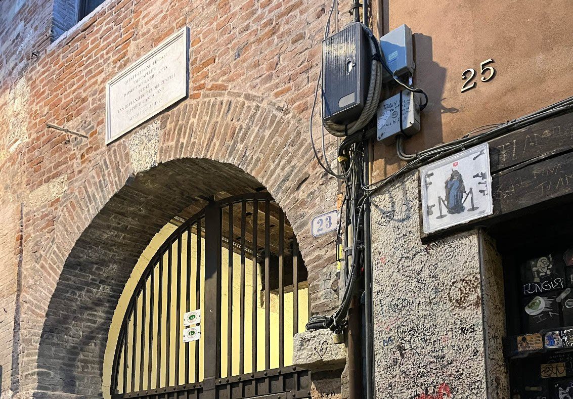 Il bacio Hayez - Casa di Giulietta