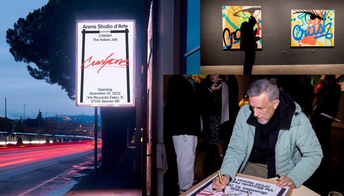 John Matos Crash mostra Verona