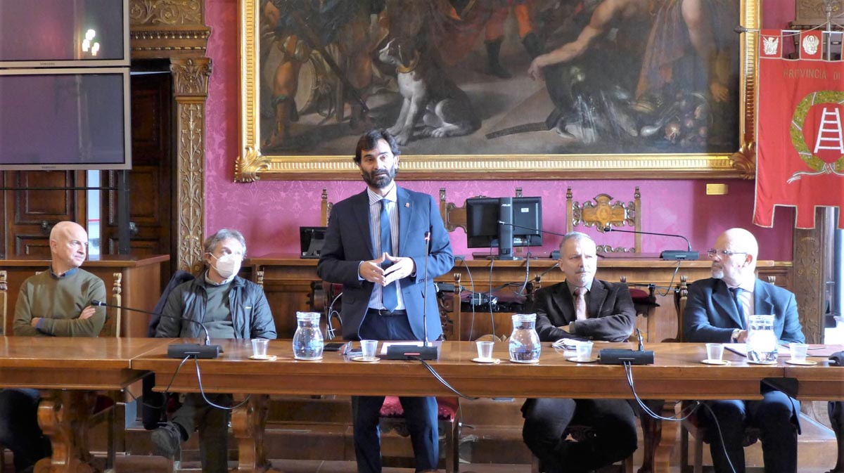 conferenza fine anno Provincia - Manuel Scalzotto