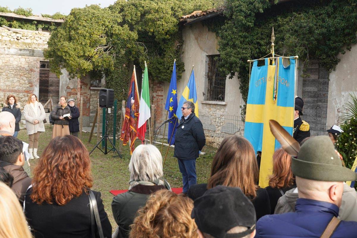 Campo concentramento Montorio - Cerimonia commemorazione