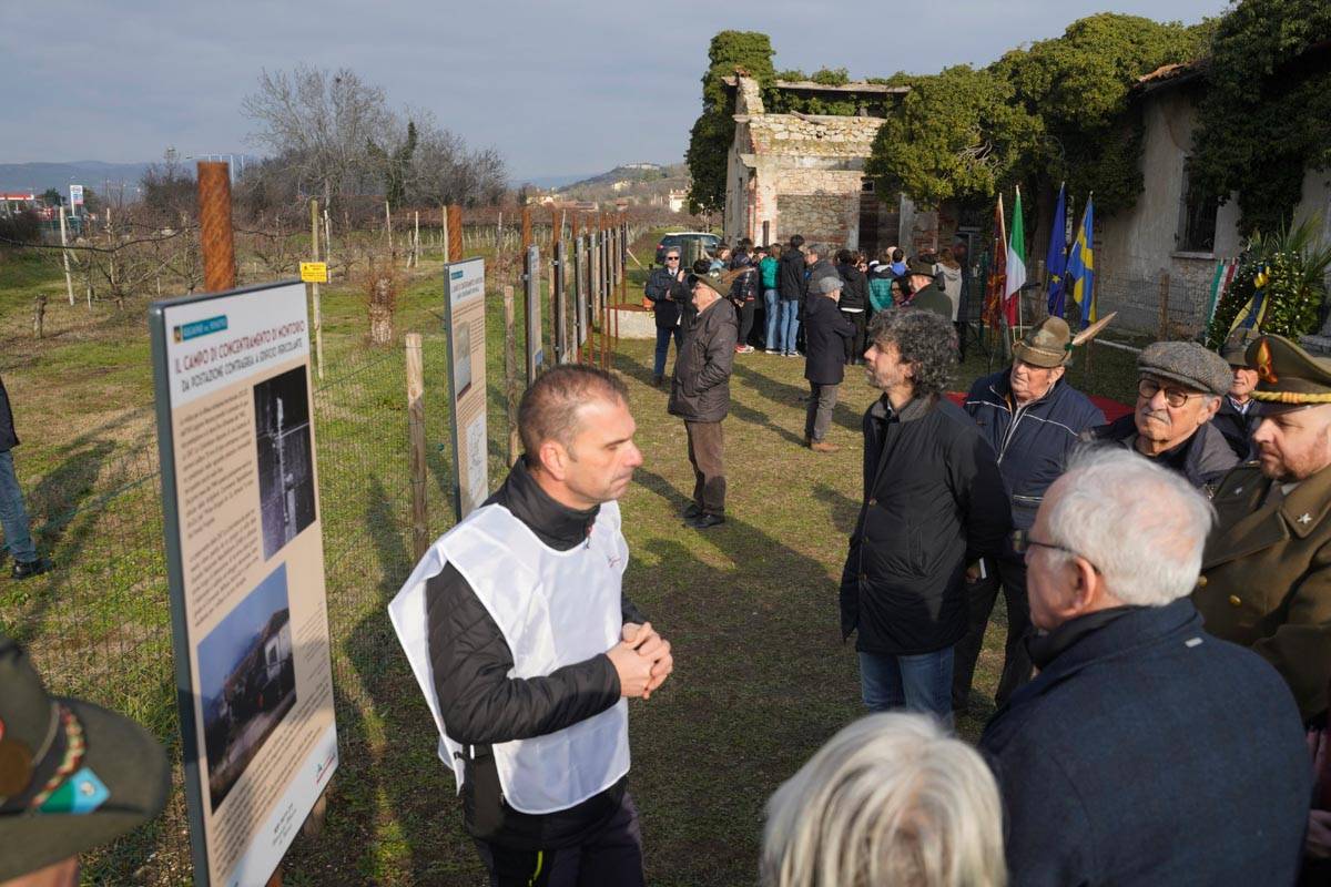 Campo concentramento Montorio - Cerimonia commemorazione