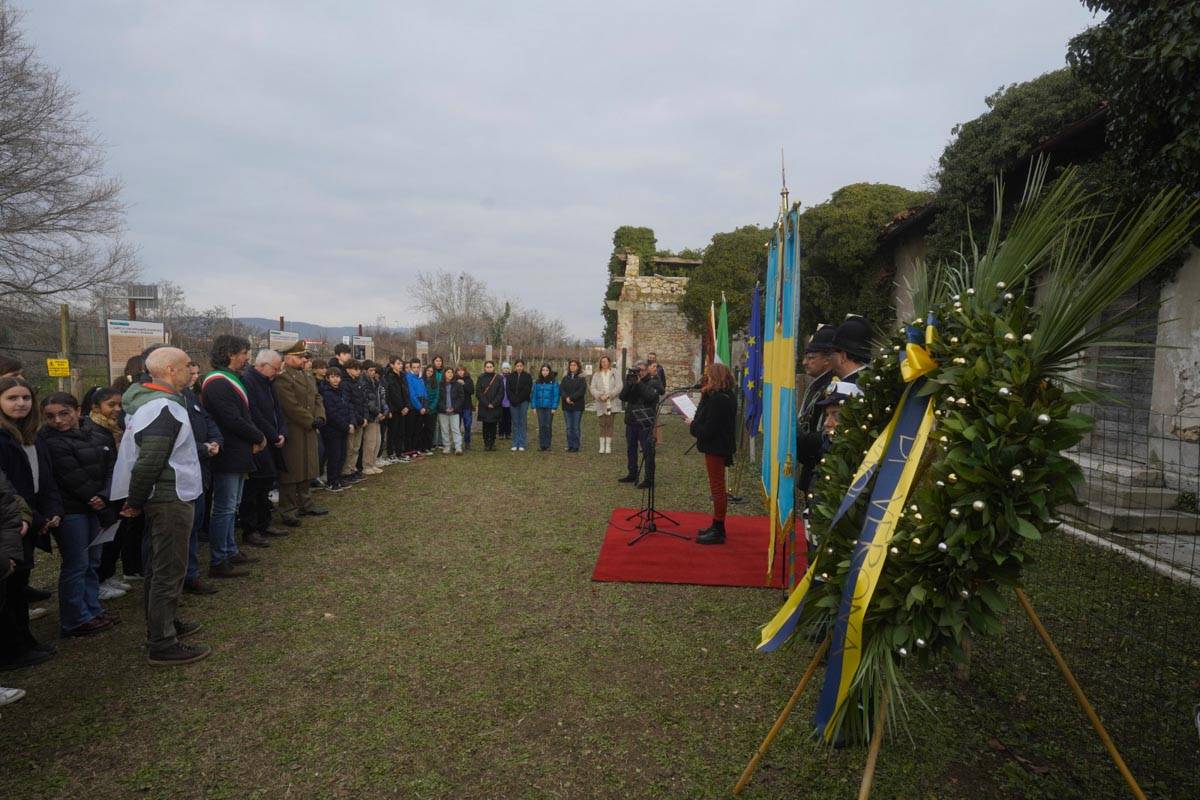 Campo concentramento Montorio - Cerimonia commemorazione