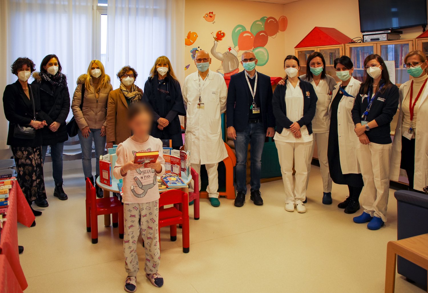 Donazione libri Pediatria Legnago 3