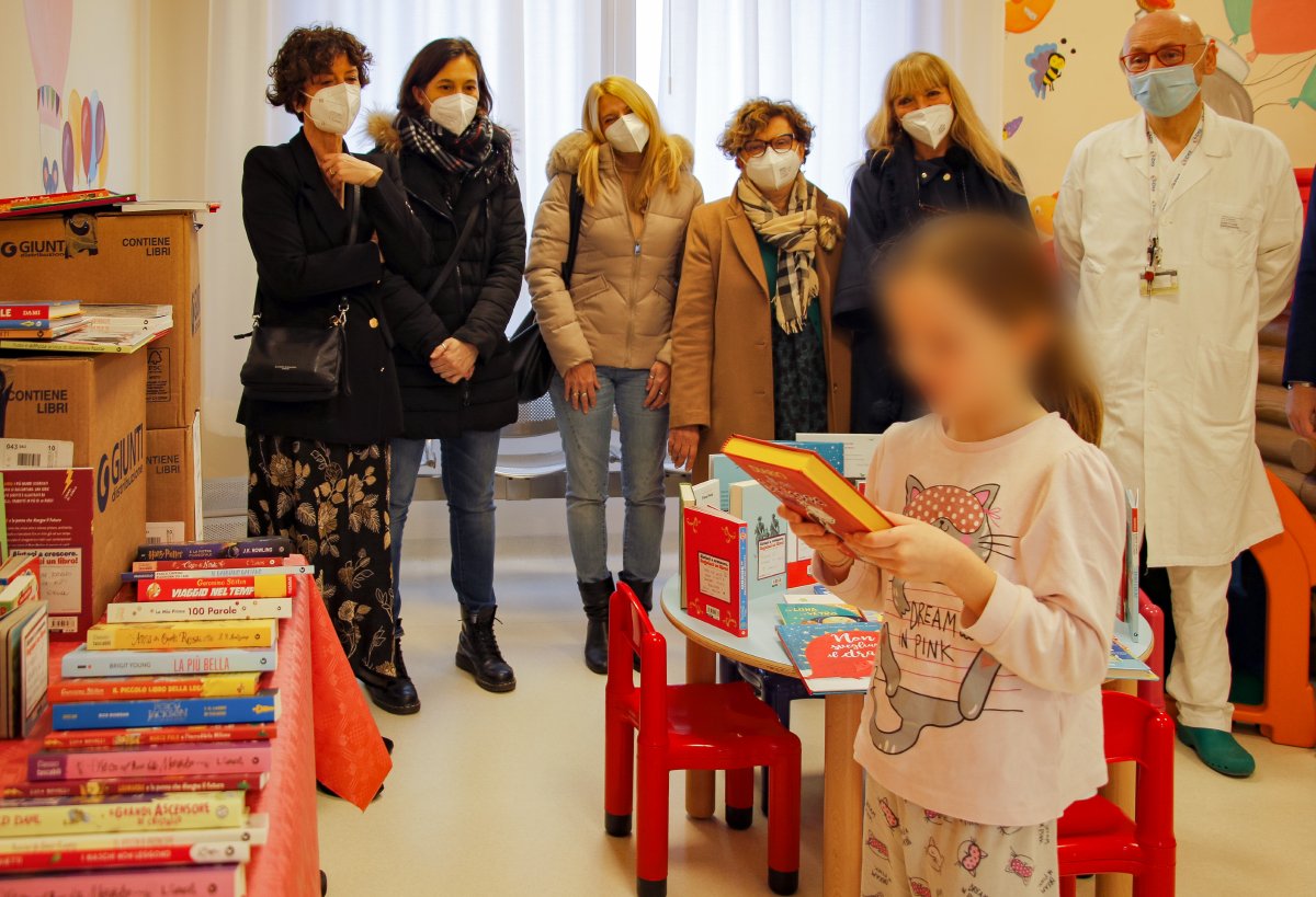 Donazione libri Pediatria Legnago 3