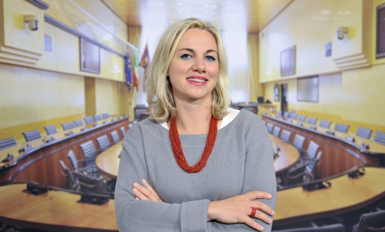 La Capogruppo Forza Italia in Consiglio Regionale Elisa Venturini.