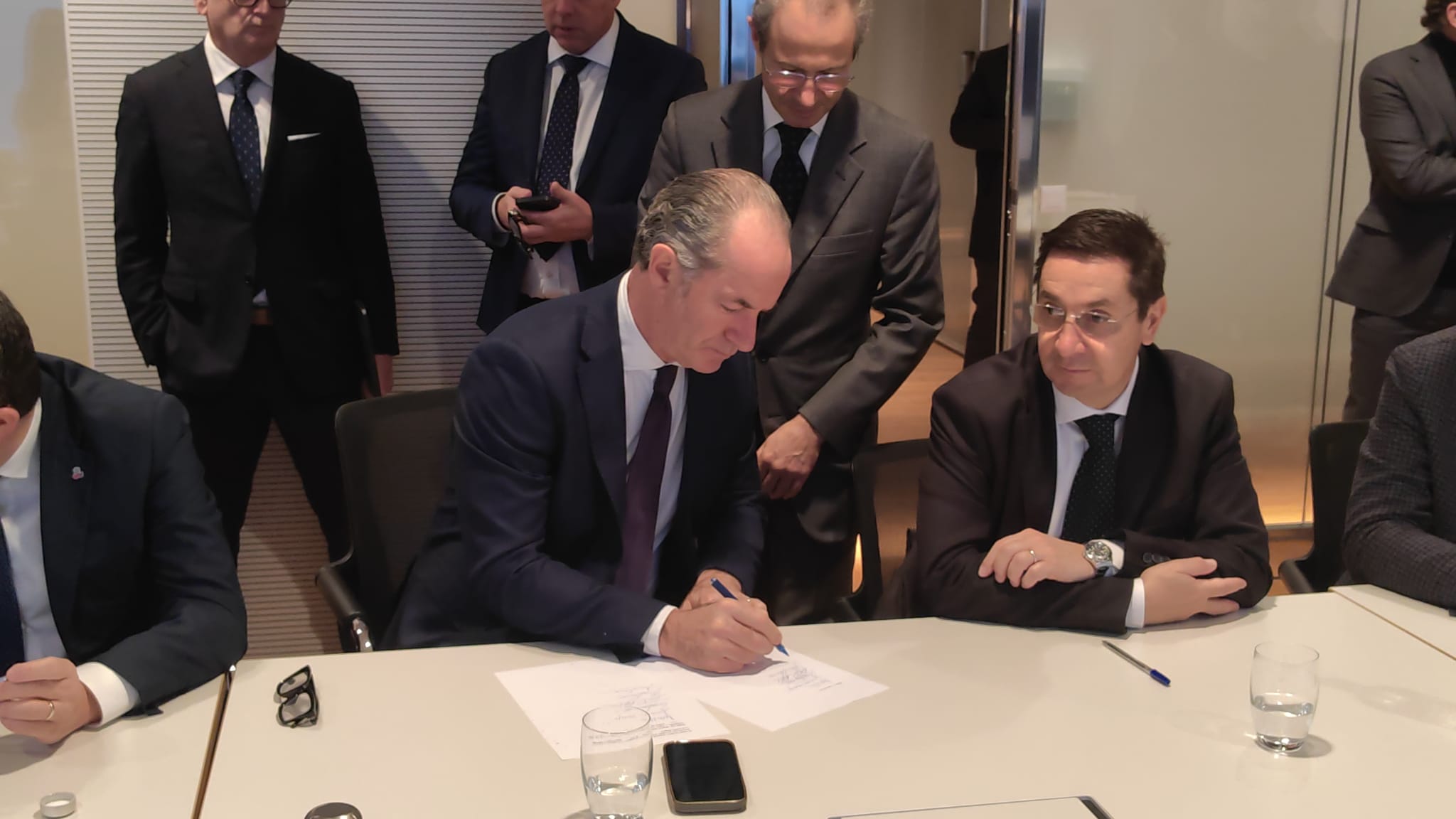 Fondazione Olimpiadi - firma Luca Zaia