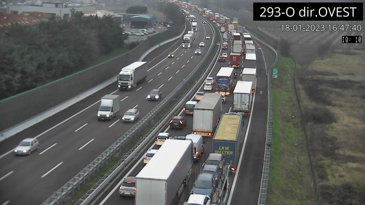 Incidente A4 code Verona Est