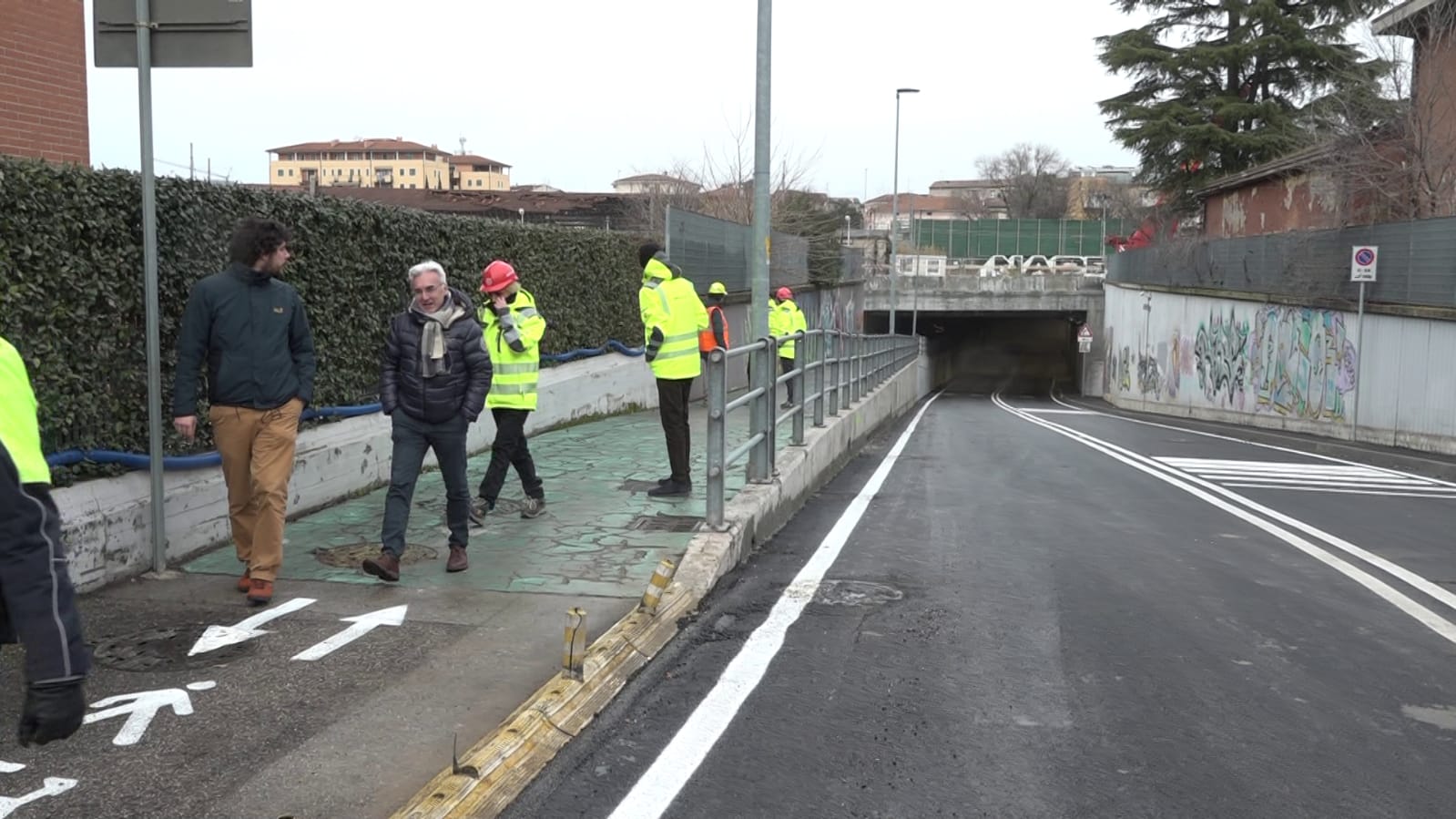 Sottopasso via Porto San Michele riaperto - Porto San Pancrazio