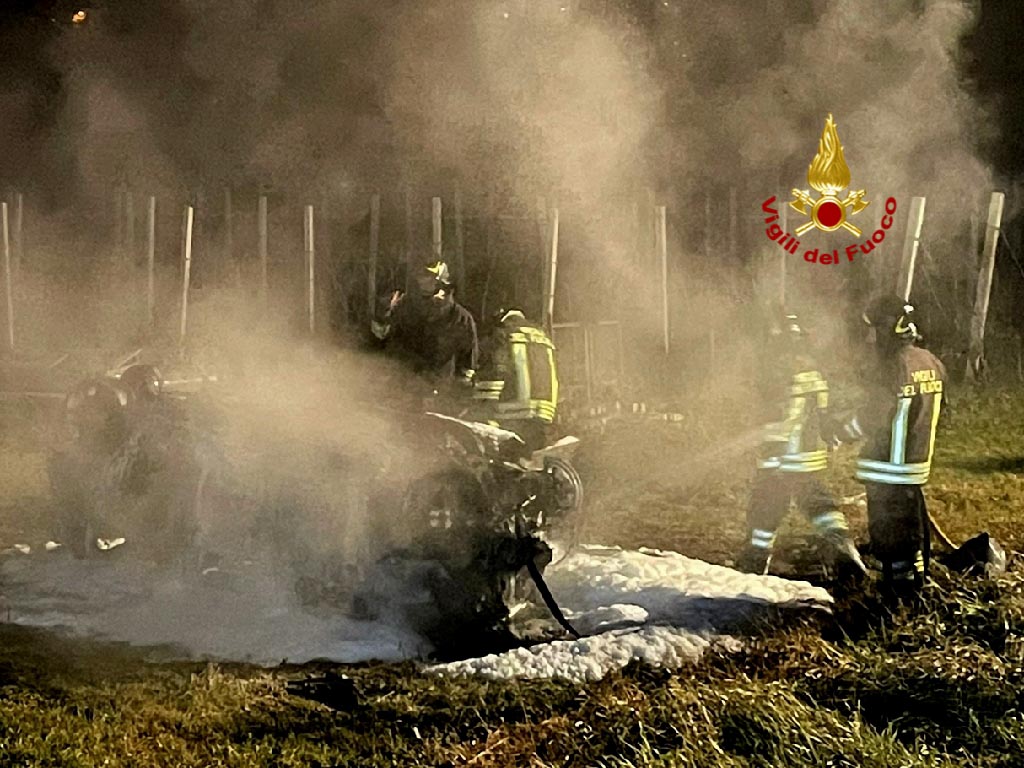 Vigili del fuoco - Incidente Caprino Veronese