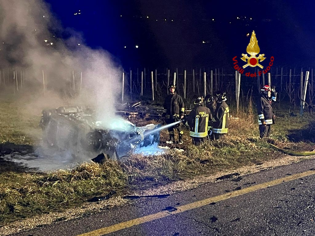Vigili del fuoco - Incidente Caprino Veronese