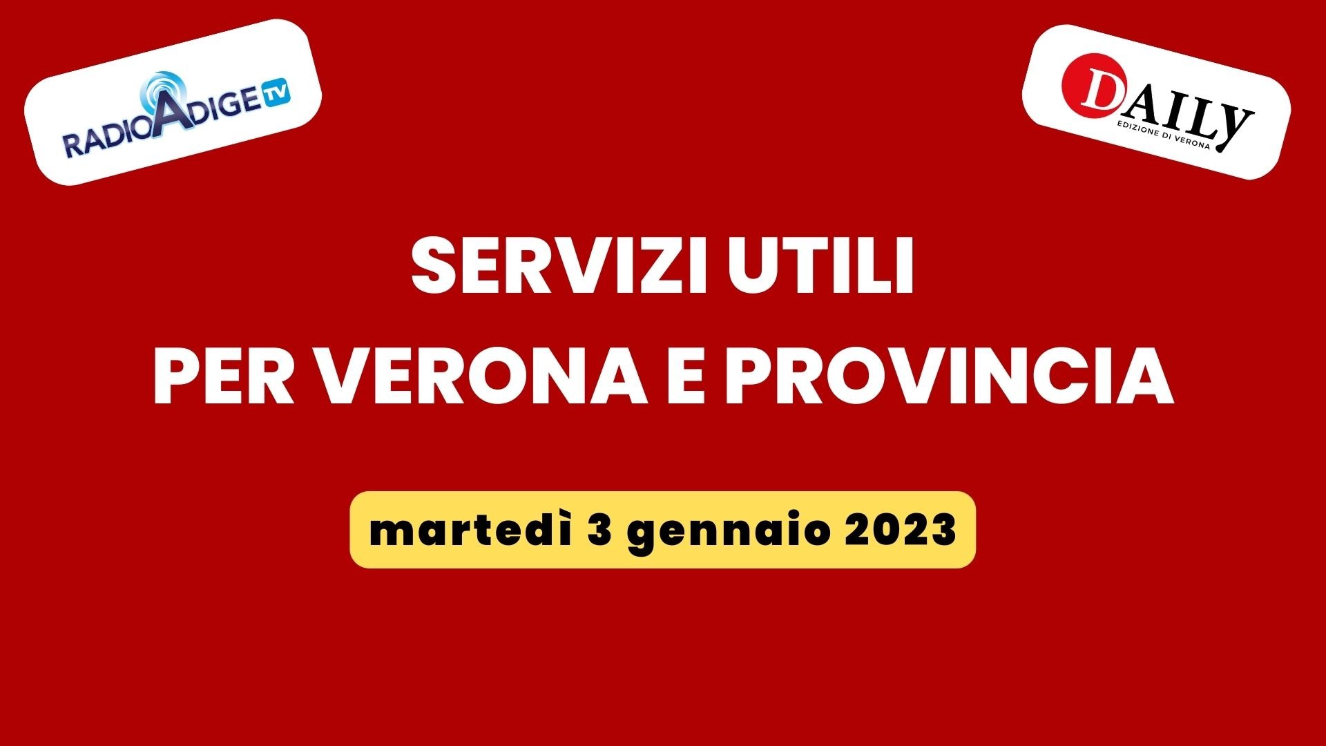 servizi utili verona provincia 03.01.2023