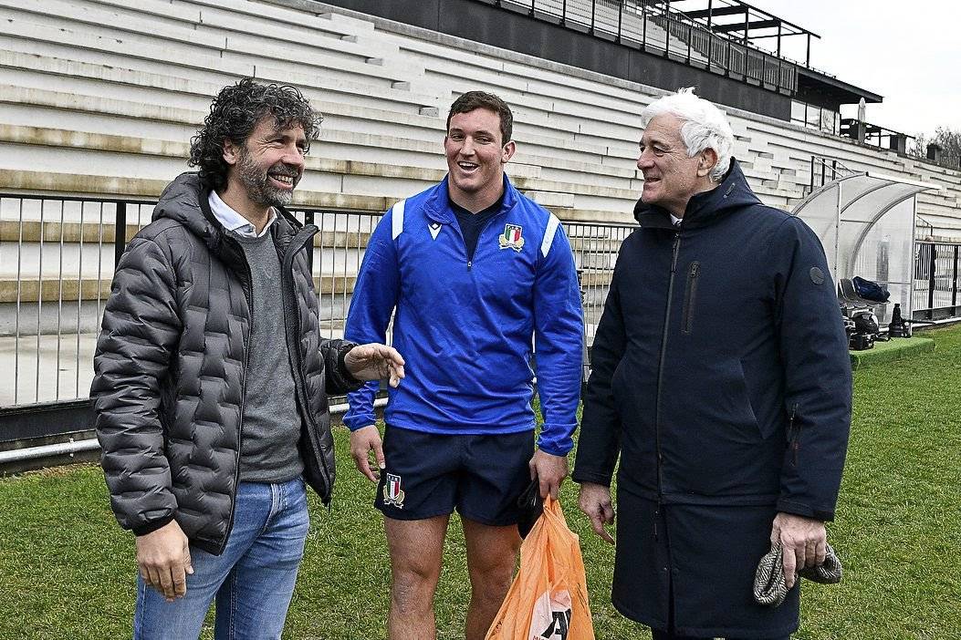 Damiano Tommasi Italrugby nazionale rugby Payanini Center