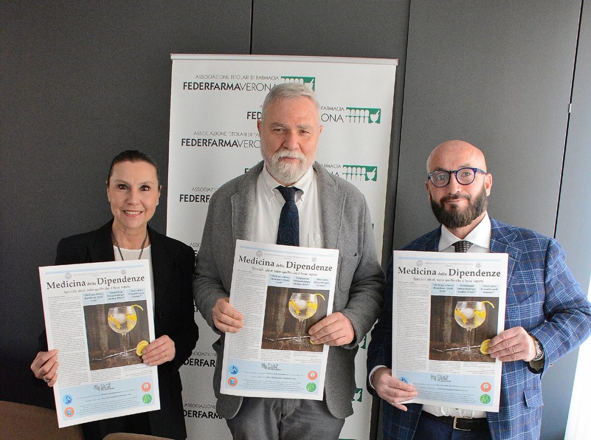 Federfarma Verona abuso di alcol binge drinking Verona
