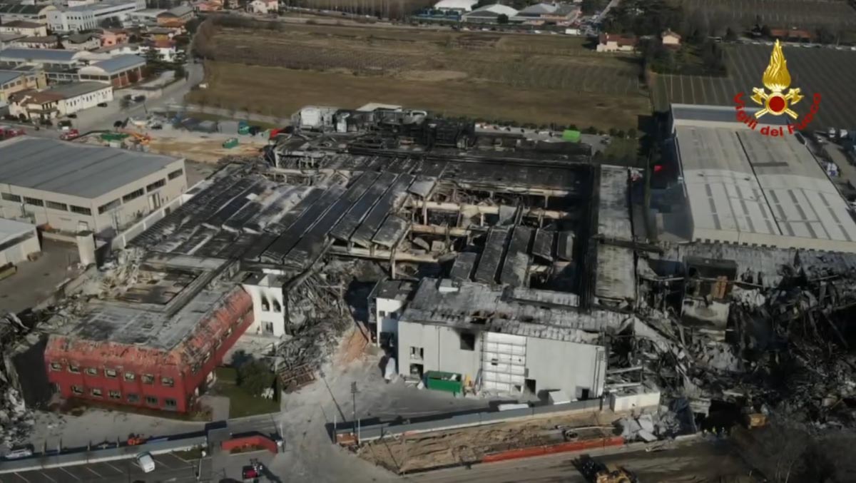 Incendio Arbizzano 14.02.2023