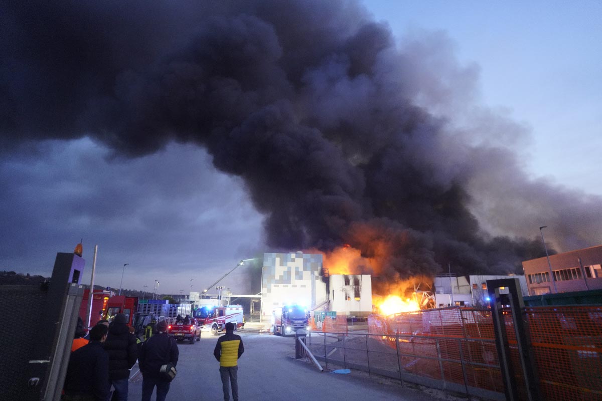 Incendio Arbizzano Coati