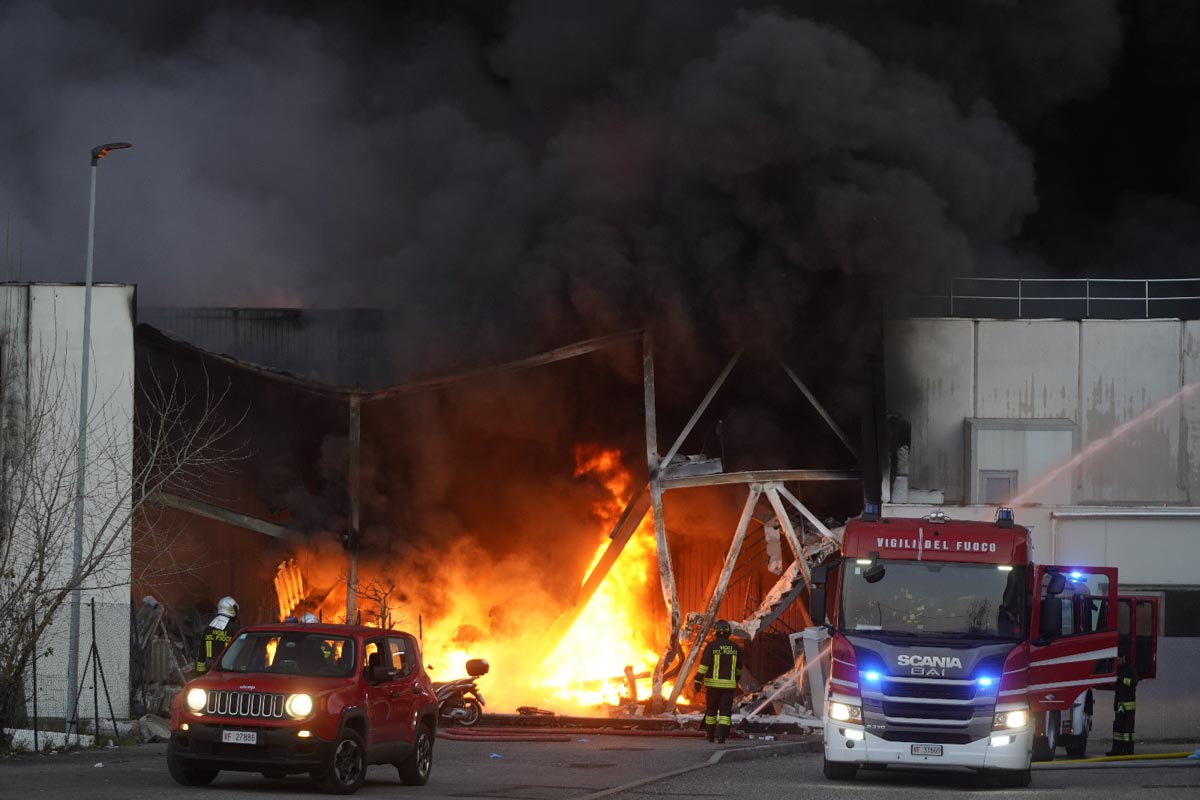Incendio Arbizzano Coati
