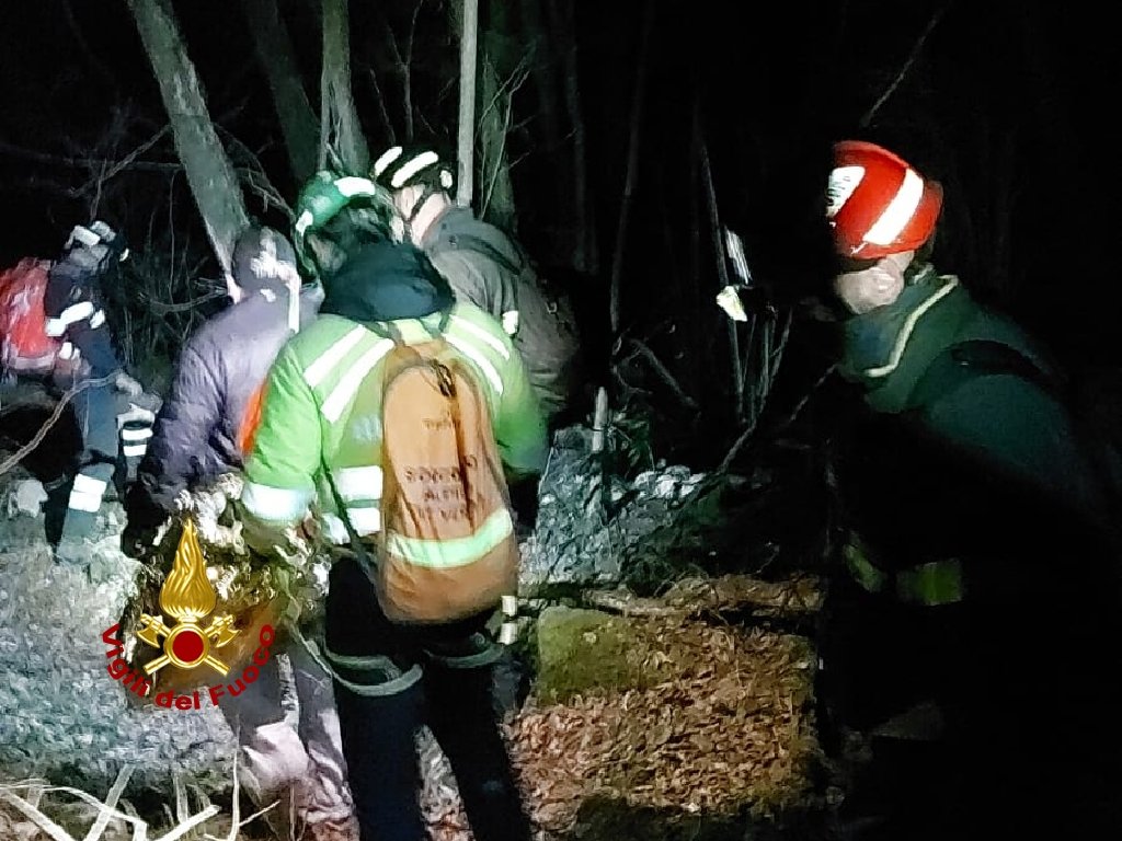 Vigili del Fuoco Brentino Belluno escursionista