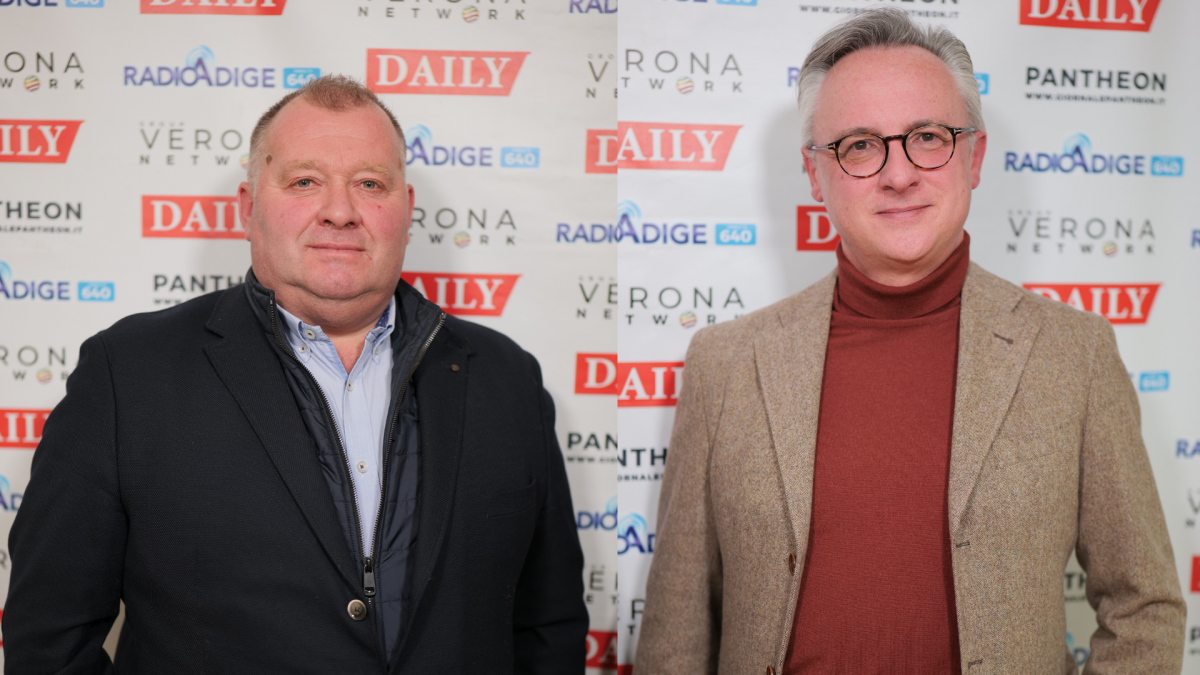 Moreno Cavazza e Paolo Ambroso, presidente e direttore del Consorzio di bonifica Leb