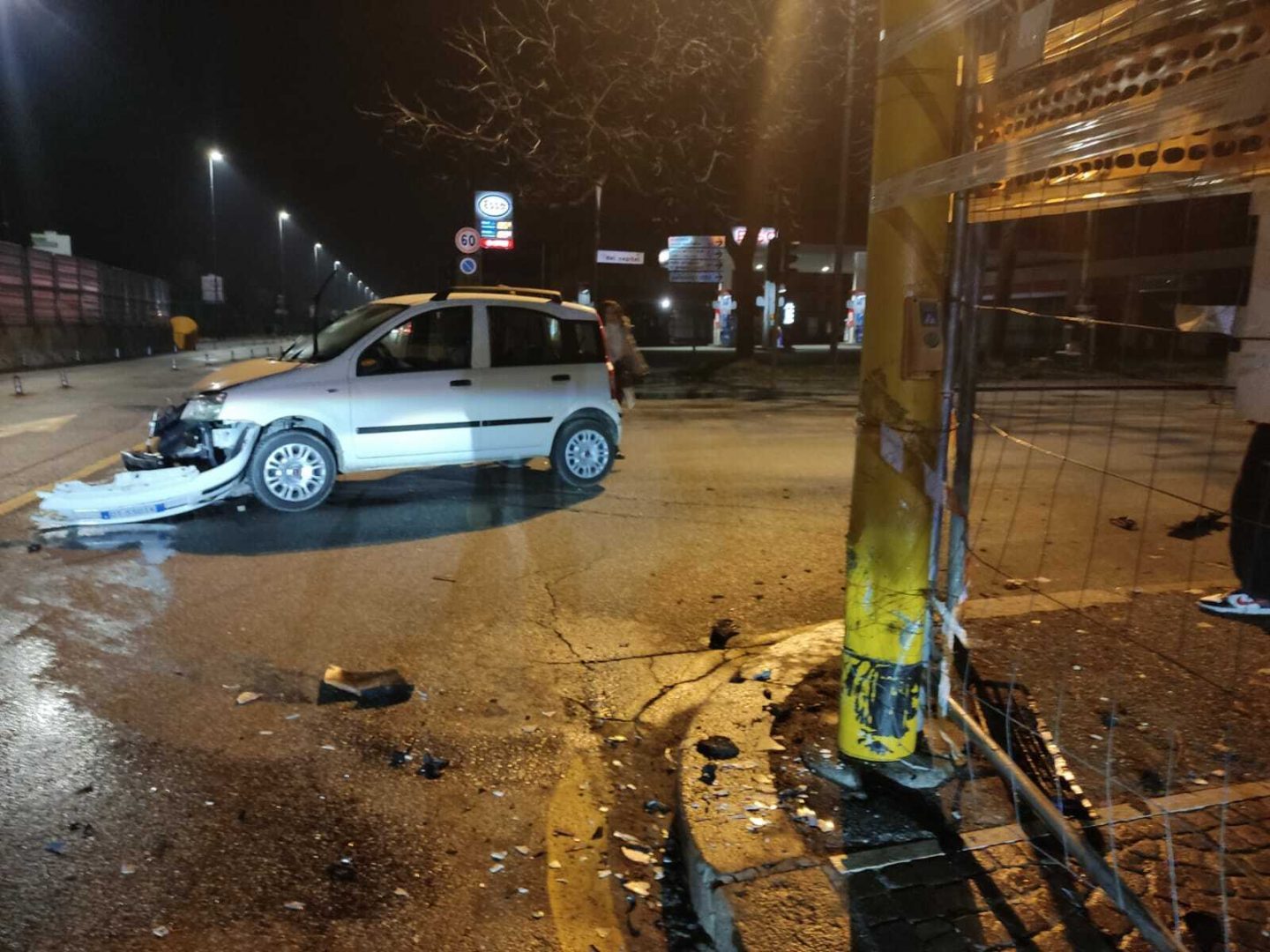 incidente Verona viale Unità d'Italia