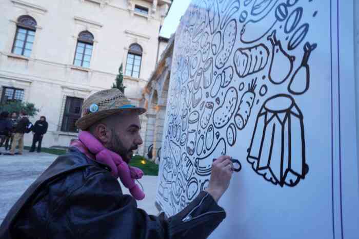 Cibo - Accademia - RedBull - Doodle Art