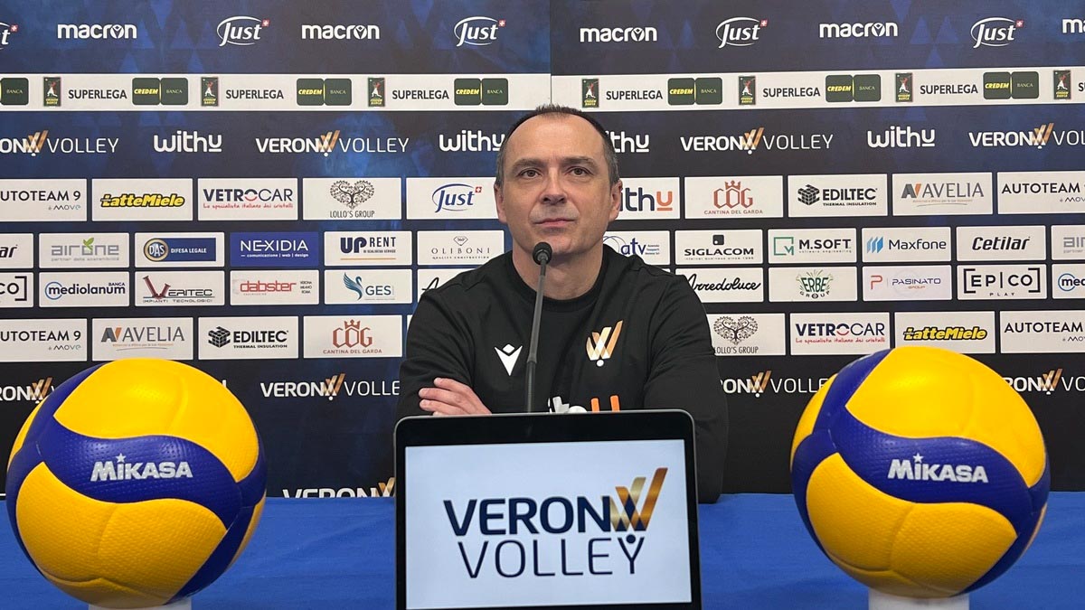 Dario Simoni, viceallenatore Verona Volley