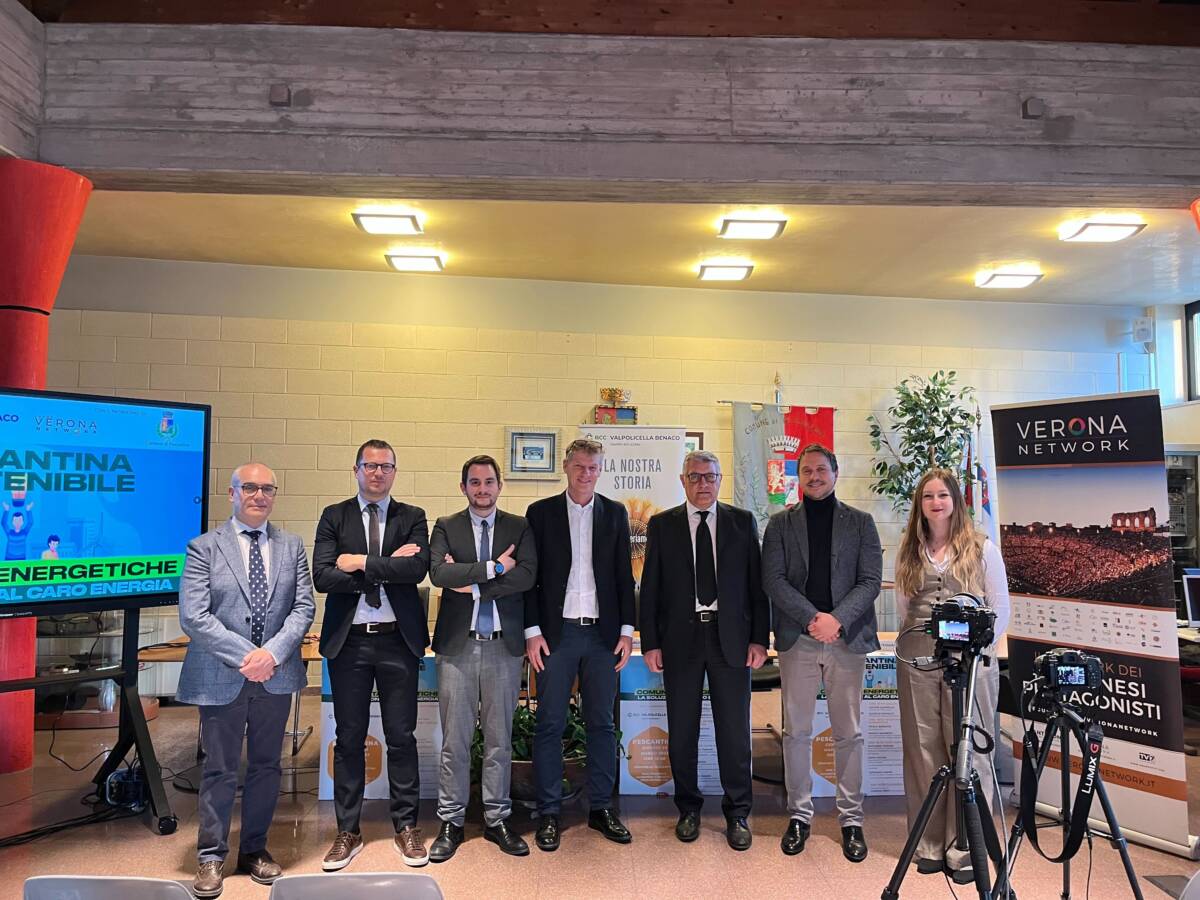 Foto di gruppo pescantina sostenibile