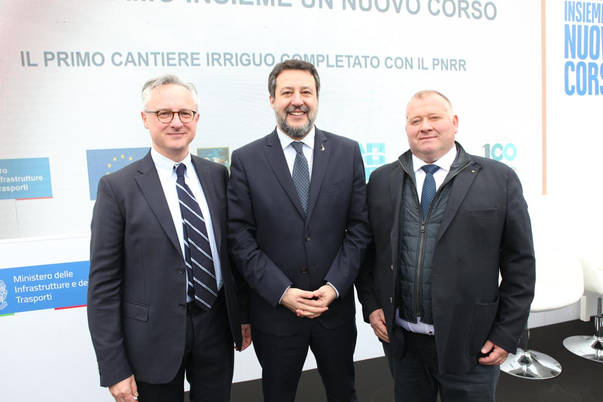 Inaugurazione Canale Leb (3) Ambroso-Salvini-Cavazza