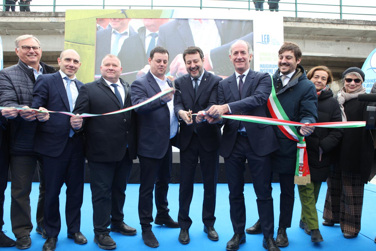 Inaugurazione Canale Leb