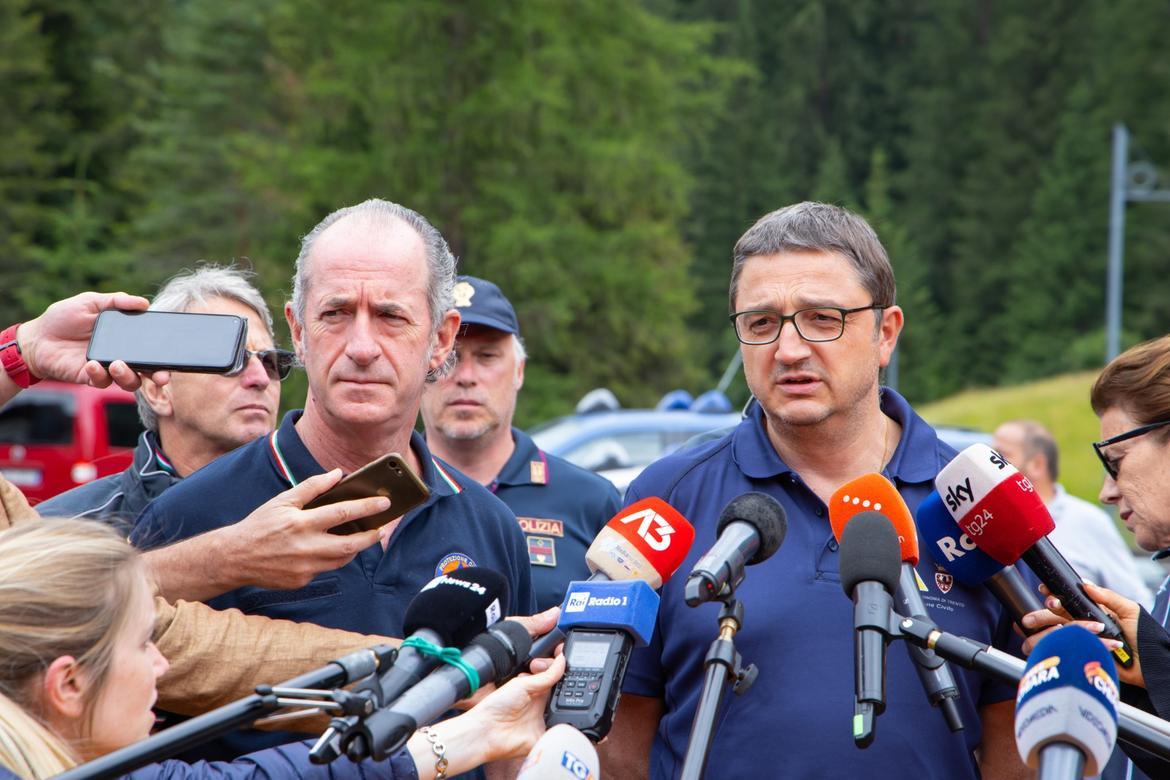 Luca Zaia e Maurizio Fugatti