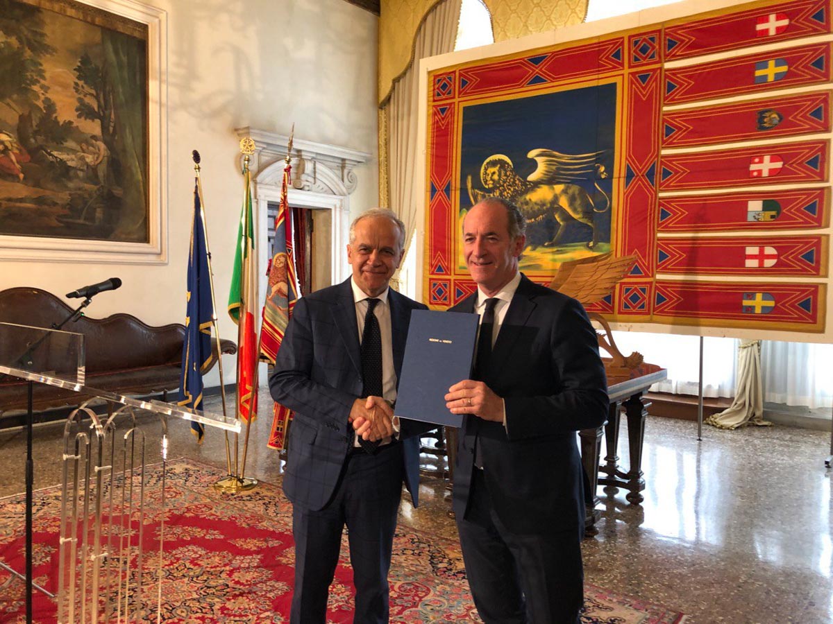 Matteo Piantedosi e Luca Zaia