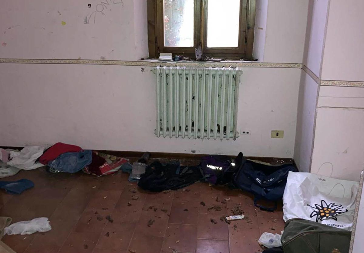 Polizia Locale Verona - Sgombero caserma RIva di Villasanta San Zeno