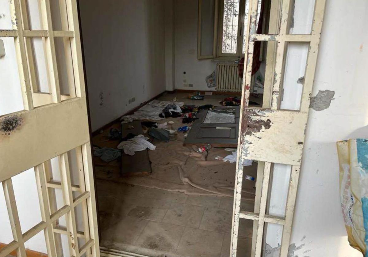 Polizia Locale Verona - Sgombero caserma RIva di Villasanta San Zeno