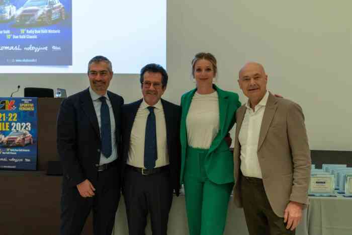 Riccardo Cuomo, Adriano Baso, Manuela Gostner e Piergiuseppe Perazzini