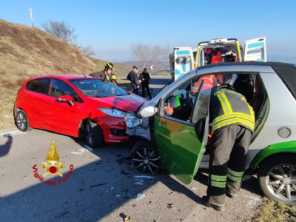 Incidente frontale Selva di Progno
