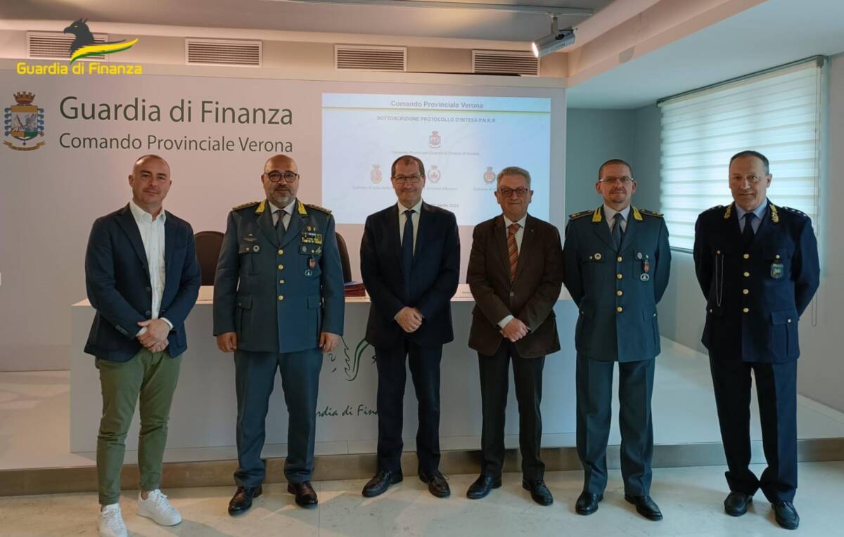 GDF Verona PNRR Guardia di finanza
